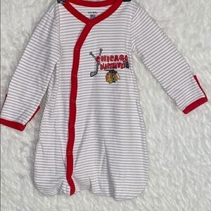 Chicago Blackhawks sleeper gown 